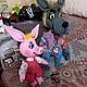 The three little pigs and the Wolf. Tablet theater dolls. Puppet show. teatr.tati. My Livemaster. Фото №4