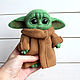 Order Baby Yoda baby Yoda toy. handmade toys by Mari (handmademari). Livemaster. . Felted Toy Фото №3