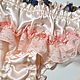Шелковык Трусики - торт  Шебби синий. Трусы. Ателье Катя Мирмильтон. Ярмарка Мастеров.  Фото №4