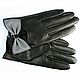 Size 7. Genuine Leather Car Gloves with decor, Vintage gloves, Nelidovo,  Фото №1
