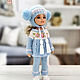 Order Clothes for dolls. Blue suit ' cornflower tenderness'. DeSouris (desouris). Livemaster. . Clothes for dolls Фото №3