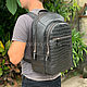 Backpack from crocodile skin. Backpacks. exotiqpython. My Livemaster. Фото №6