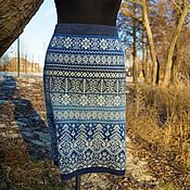 Одежда handmade. Livemaster - original item Skirt Winter Patterns. Handmade.