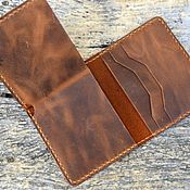 Сумки и аксессуары handmade. Livemaster - original item Leather mini wallet