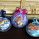 Vintage Christmas tree toys, Christmas tree medallions, Christmas decorations, Christmas decorations, Moscow,  Фото №1