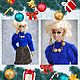 Одежда для ИТ и Барби - модель "Блеск сапфира". Одежда для кукол. Tasha Dolls. Интернет-магазин Ярмарка Мастеров.  Фото №2