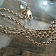 Золотая Цепь Цепочка 585 пробы вязка Шопард Chopard 2,95 грамм. Цепочка. GOLDJEWELRY-BK. Ярмарка Мастеров.  Фото №4