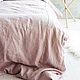 Order Linen bed linen DUSTY ROSE-Elite natural linen. Mam Decor (  Dmitriy & Irina ). Livemaster. . Bedding sets Фото №3