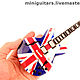 Мини гитара Bob Marley - Gibson Les Paul - One Love. Модели. Miniguitars. Ярмарка Мастеров.  Фото №4
