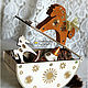 Короб-качалка из коллекции "Ivory&Gold", Новогодние сувениры, Москва,  Фото №1