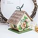 Easter birdhouse. Suspension. MissDecoupage. Online shopping on My Livemaster.  Фото №2