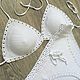 Купальник вязаный “Line”. Купальники. nata_i_knit (klepalova). Ярмарка Мастеров.  Фото №4
