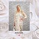 Белый кардиган Ирландское кружево. Пальто. Anfisa Lace. Ярмарка Мастеров.  Фото №5