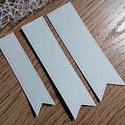 Материалы для творчества handmade. Livemaster - original item !Cutting scrapbooking TAGS-flags-cardboard design. Handmade.