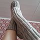  1 пара коричневые носочки 37-38 размер тёплые из шерсти. Носки. AccessoriesWool мягко и комфортно. Ярмарка Мастеров.  Фото №5