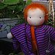 Заказать Вальдорфская кукла в пришивной одежке 32-34см. Alla  (Waldorf doll&toy). Ярмарка Мастеров. . Вальдорфские куклы и звери Фото №3
