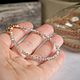 Позолоченный браслет с ювелирными лабрадорами. Браслет из бусин. Gems & Drops. Интернет-магазин Ярмарка Мастеров.  Фото №2