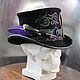 Заказать Фетровый цилиндр "Гримуар". Mad Hatter. Ярмарка Мастеров. . Шляпы Фото №3