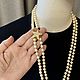 Винтаж: Joan Rivers. Элегантное колье "Жемчужный звездопад". Колье винтажные. Svetlana Valent. Ярмарка Мастеров.  Фото №4