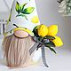 Заказать Летний гном с лимонами. Mari_Crafts. Ярмарка Мастеров. . Игрушки Фото №3