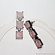 Стильные серьги с крупным розовым Кварцем, серебро 925 пр. Серьги классические. Amore Vita (стильный образ). Ярмарка Мастеров.  Фото №5