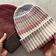 Шапка ручной работы 100% мериносовая шерсть. Шапки. marivladikniting. Ярмарка Мастеров.  Фото №4