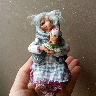 Набор для шитья текстильной куклы Баба Яга