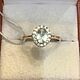 Серебряное кольцо с природным аквамарином и цирконами. Кольца. OLVIKSOL JEWELRY STORE. Ярмарка Мастеров.  Фото №4