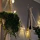 Подвес для цветов в технике макраме. Подвесы для кашпо. KNOTS DECOR. Интернет-магазин Ярмарка Мастеров.  Фото №2