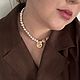 Колье из перламутра и жемчуга майорка. Колье. suerte jewelry. Интернет-магазин Ярмарка Мастеров.  Фото №2