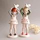 Набор из полукуколки half doll с ножками Ладушка. Будуарная кукла. Таша и ее Крылатый зай. Ярмарка Мастеров.  Фото №5