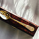 Teaspoon of gold 750, Spoons, Kemerovo,  Фото №1