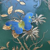 Винтаж handmade. Livemaster - original item Butterfly Time... The Brooch Is A Beauty. 1950s.. Handmade.