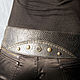 Belt leather 'Arc'. Belt. Garuda. Online shopping on My Livemaster.  Фото №2
