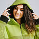 Electric green sweatshirt over size. Sweater Jackets. BORMALISA. My Livemaster. Фото №5