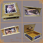 Casket chest of drawers "The Tamed Lion"
