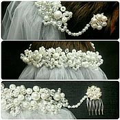 Свадебный салон handmade. Livemaster - original item Veil 