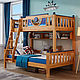 Морской волк Двухъярусная кровать  из массива, Мебель для детской, Петрозаводск,  Фото №1