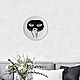 Decorative wall plate Parisian Valerie style minimalism. Decorative plates. Wall Art & Clock HappinessArtDecoR. My Livemaster. Фото №5