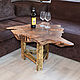 Walnut slab coffee table, Tables, Krasnodar,  Фото №1