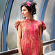 summer blossom. Платья. Irena Levkovich WoolWonders. Интернет-магазин Ярмарка Мастеров.  Фото №2