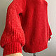Свитер оверсайз "Alpaca boom" с беби альпакой. Свитеры. FAVORITE KNITWEAR (Наталья). Ярмарка Мастеров.  Фото №6