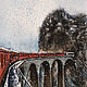  ' Winter Journey 2' watercolor painting, Pictures, Ekaterinburg,  Фото №1