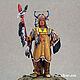 Mato-Topa (4 bears). 19th century. Tin soldier. Collapsible, Model, Kursk,  Фото №1