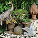 Figurine Pigeon concrete bird figurine for garden Provence Vintage. Figurines. Decor concrete Azov Garden. My Livemaster. Фото №6