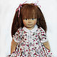 Textile doll Nyusha. Dolls. SmallMiracleStudio. Online shopping on My Livemaster.  Фото №2