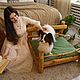 Crib-bed for dogs 'Lawn'. Lodge. Masterskaya Leshego. My Livemaster. Фото №4