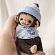 Обезьянка тедди teddy monkey мартышка ручной работы. Тедди Зверята. LuckyBearsShop. Ярмарка Мастеров.  Фото №4