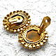 Set Autumn paint, Alice Caviness, USA, brooch, clips, amber color. Vintage jewelry sets. Rarities. My Livemaster. Фото №5