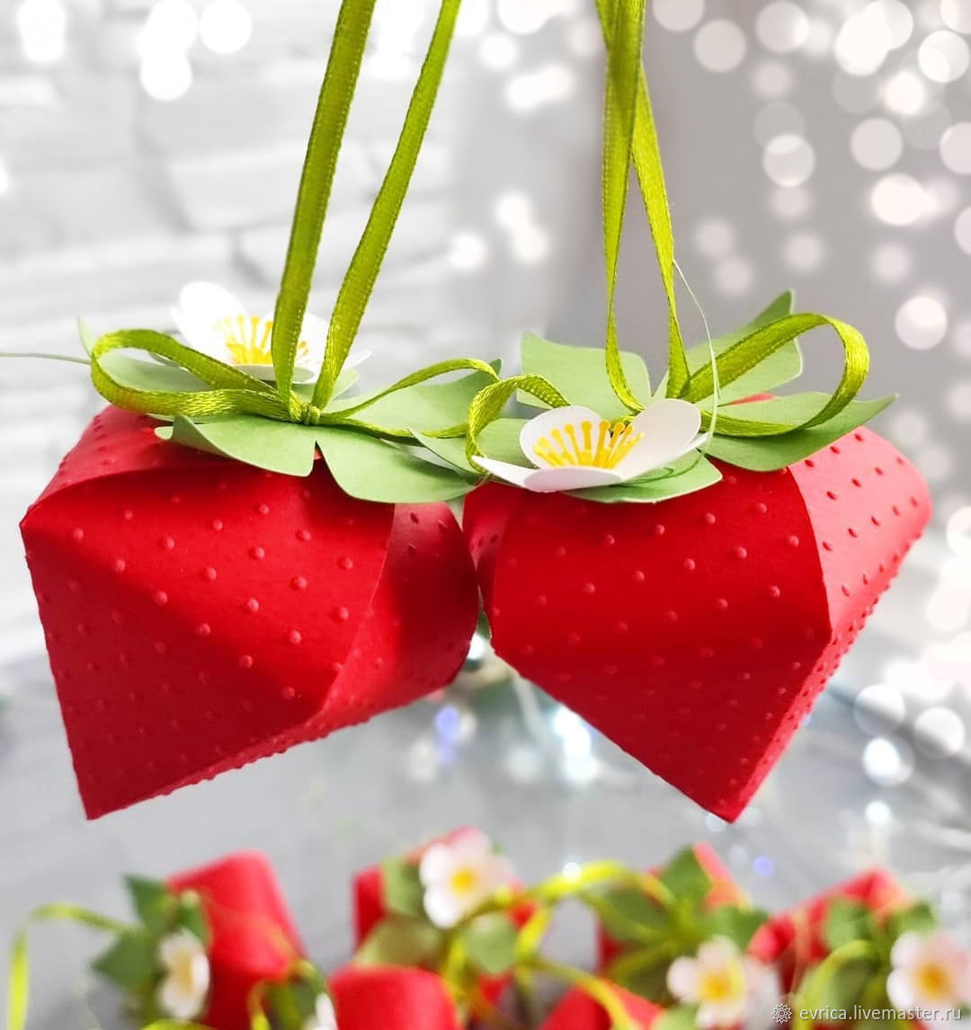 'Strawberry' package, Gift wrap, Moscow,  Фото №1
